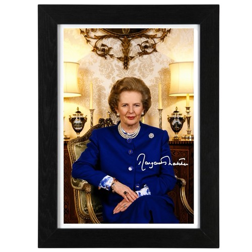 Margaret thatcher signed - margaret,