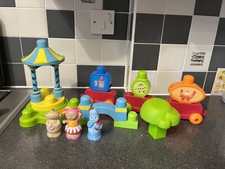 Mega Bloks In The Night Garden Musical Gazebo Playset With Figures / Ninky Nonk