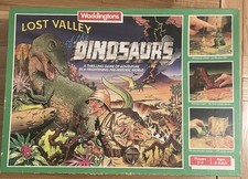 Waddingtons Lost Valley Of The Dinosaurs Board Game By 1985 Missing 1 Gold Coin