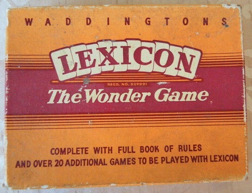 Vintage waddington lexicon - waddington’s,