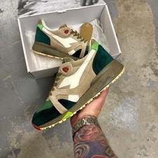 Diadora N9000 Heritage Italia Cime Di Rapa Leo Colacicco UK6 US6.5 EU39 Cream