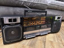 Sony CFS-W500L Boombox 5 Band Equaliser FM AM LW SW Tuner Double Cassette Deck