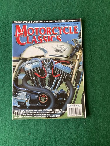 Motorcycle classics jul 1997 - motorcycle,