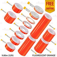 PinStriping Stripe Adhesive Tape Styling Decal Vinyl Sticker FLUORESCENT ORANGE