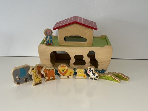 Elc wooden noah ark shape - elc,