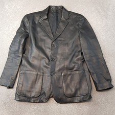 M&S Mens Jacket Medium Black