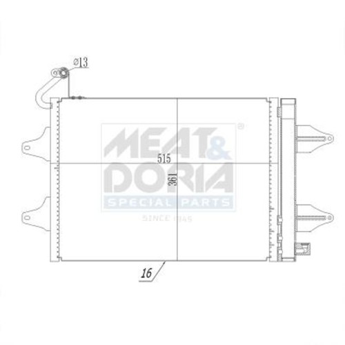 Condenser fits seat - seat, cordoba