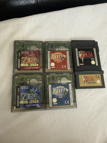 Zelda gameboy collection - zelda,