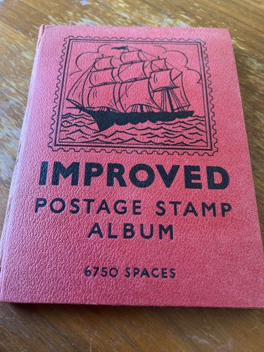 Improved postage stamp album - improved,