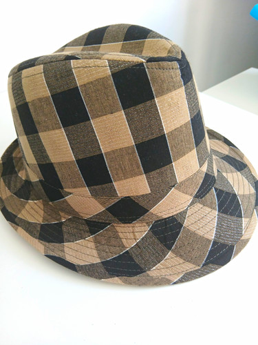 Ladies beige black check - ladies,