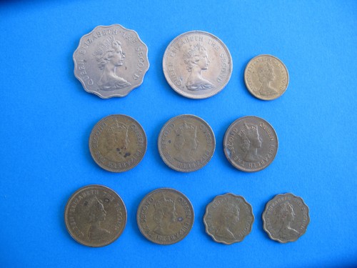 Hong kong coins - hong,