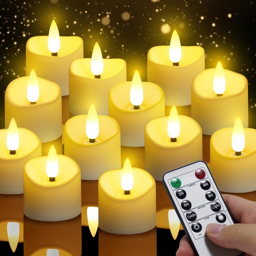Battery tea lights - lights, with