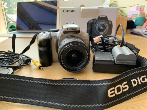 Canon eos 300d dslr 18 - eos, +