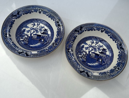Burleigh ware set blue - 2, &