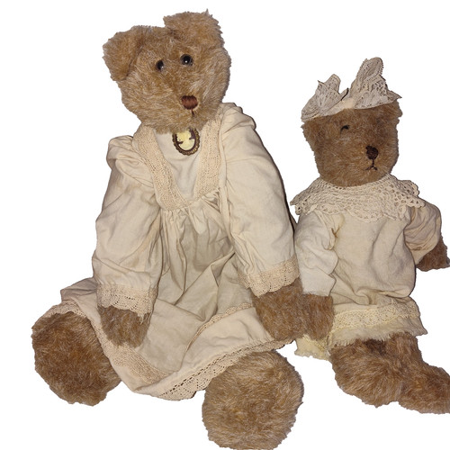 Vtg 1980s victorian - vtg, bear