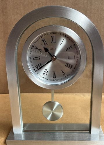 Modern clock brushed - clock,