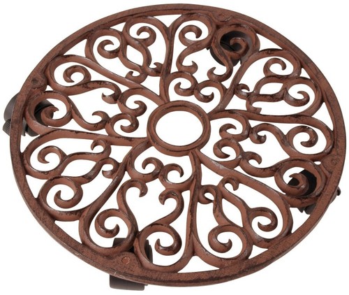 Plant trolley caddy - caddy, iron