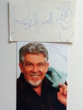 ROLF HARRIS Genuine signed