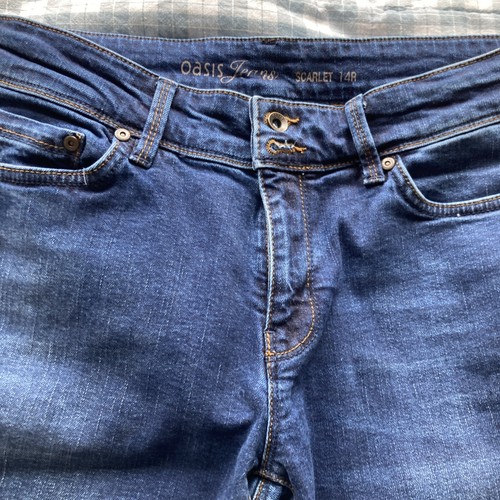 Oasis scarlet jeans - scarlet, 14
