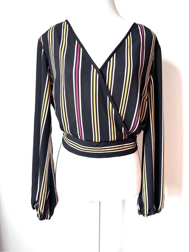 Band gypsies wrap blouse - band,