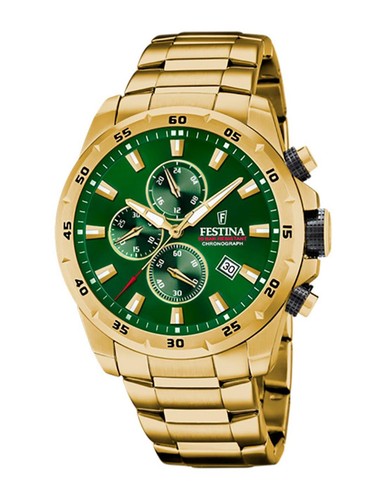 Festina f20541 gents - f20541/3, gold