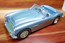 Vintage 1989 Corgi Classics 1:43 1960s Austin Healey Light Metallic Blue Boxed