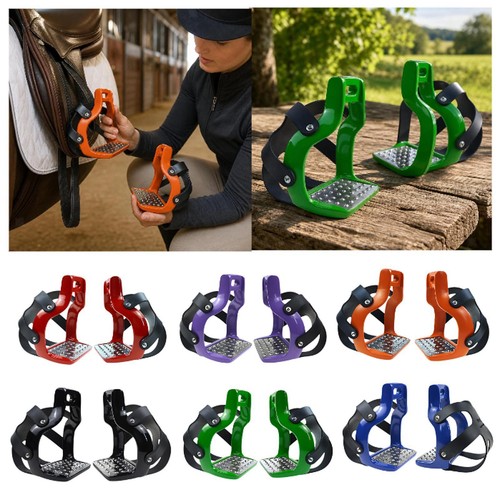 Horse riding stirrups - horse, aluminum