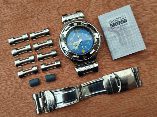 Swatch irony scuba 200 watch - 200,