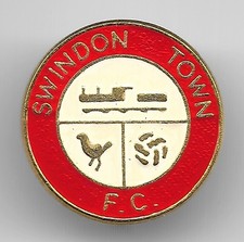 Swindon Town Enamel Football