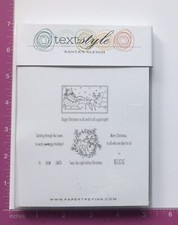 Papertrey Ink Santa’s Sleigh Clear Stamp Set - Christmas