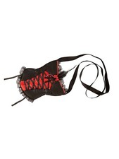 Rubies Official Adult Ladies Burlesque Bag Corset Shaped Bag