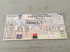 2001 FRANCE V SCOTLAND ECOSSE