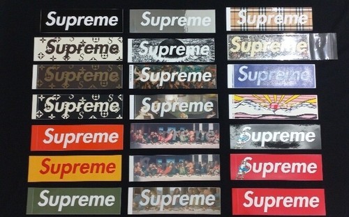 Supreme stickers lot exremely - supreme,