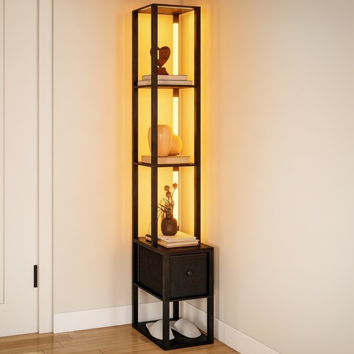 Homcom floor lamp with - homcom,