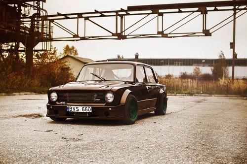 Old car sports lada - sports,