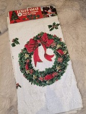 'Wreath' Christmas Tea Towels