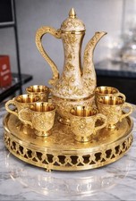 Luxury Gold Arabic Tea Set 6