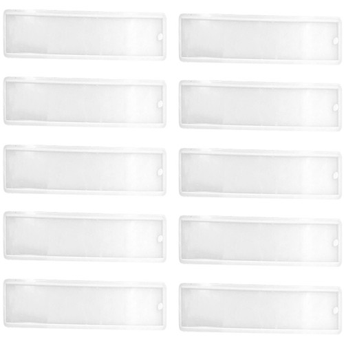 10pcs transparent silicone - 10pcs,