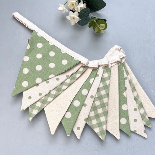 Sage green cream mini - sage, &