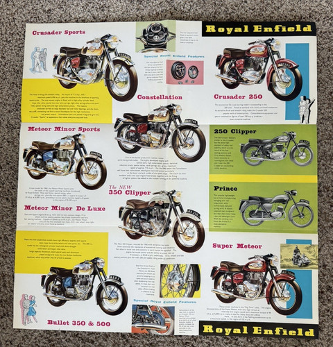 1960 royal enfield crusader - royal,