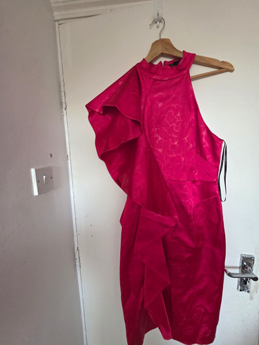 Karen millen pink one - one, shoulder