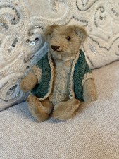 Antique 5.5” Mohair Teddy