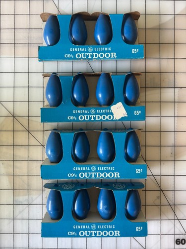 Vintage blue christmas - ge,