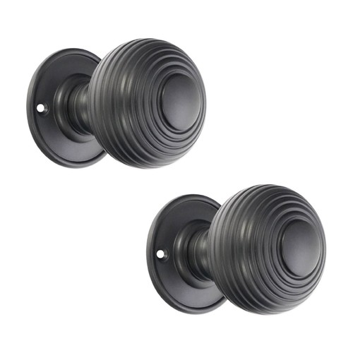 Door knobs pair beehive - knobs,