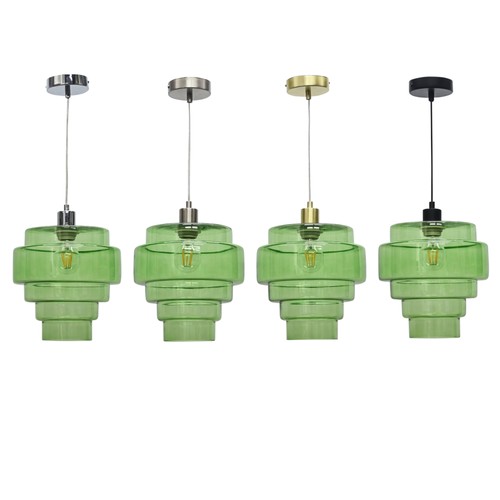 Modern tier green - tier, glass