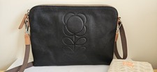 ORLA KIELY EMBOSSED BLACK