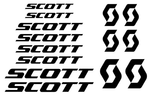 14x scott vinyl decals - vinyl,