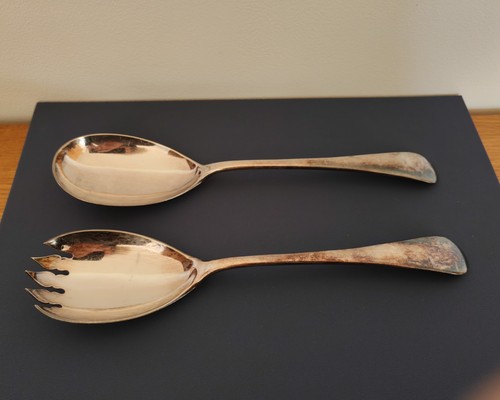 Vintage silver plated old - vintage, ep