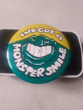 Monster Smile Vintage Badge 