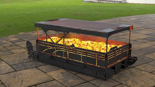 Pontoon boat design - pontoon, bbq